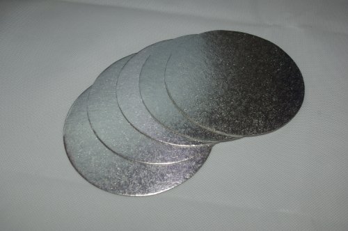 Culpitt Cut-Edge Boards 4" inch Round Cake Decorating Support Card 1.8mm X 5