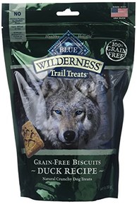 Blue Buffalo Wilderness Trail Treats Grain Free Duck Dog Biscuits 2 Packages - 10 Ounces each