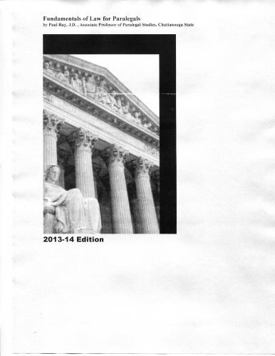 Fundamentals of Law for Paralegals