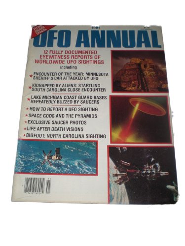 UFO REPORT ANNUAL Magazine 1981 Flying Saucer Special #4PDC 56924-5