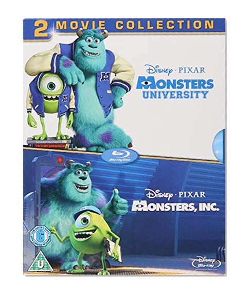 Book Cover Monsters University/Monsters Inc[Region Free] [UK Import] [Blu-ray]