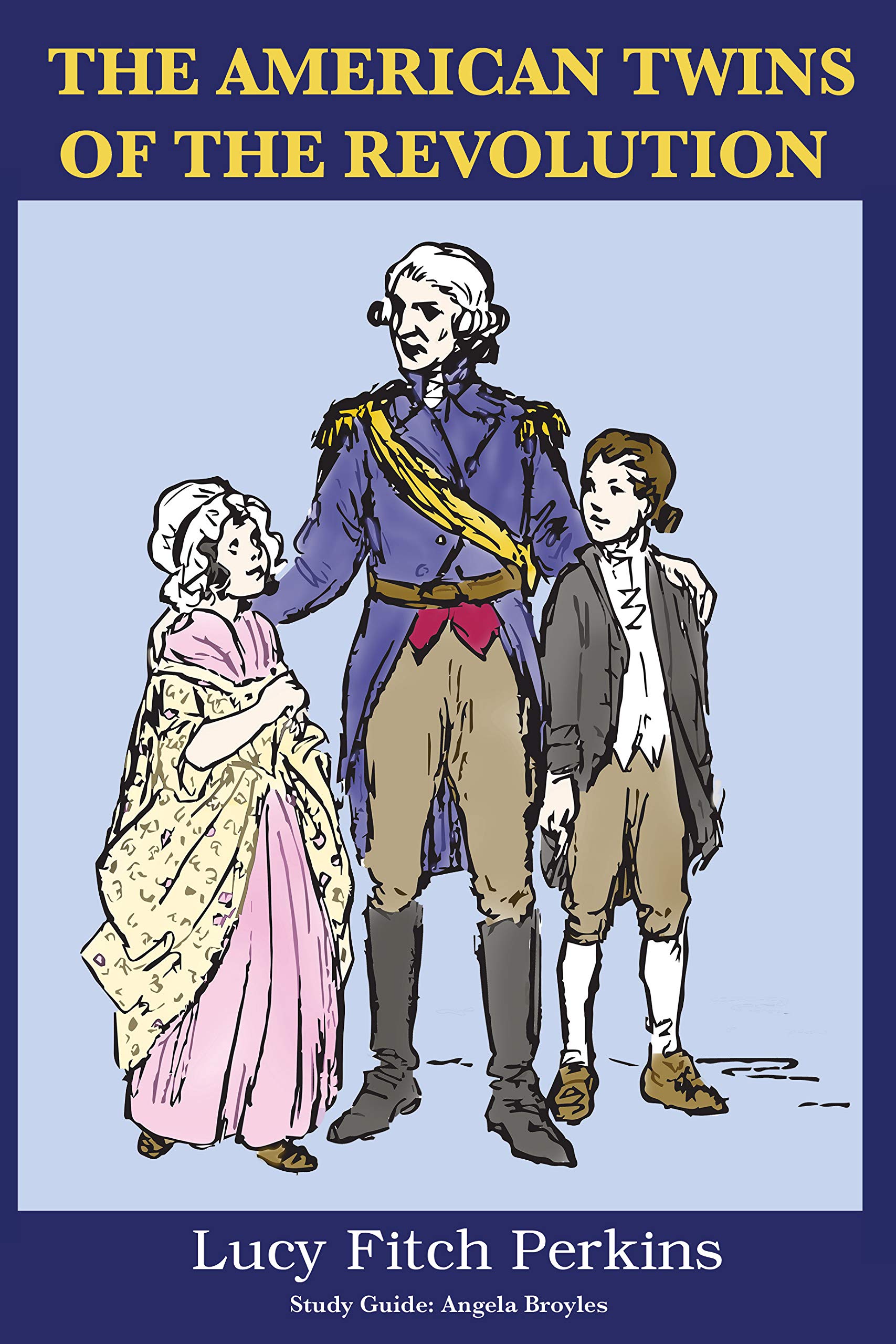 Book Cover The American Twins of the Revolution with Study Guide : Twins Series