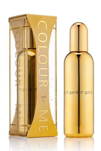 COLOUR ME Gold Homme - Fragrance for Men - 3 oz Eau de Parfum, by Milton-Lloyd