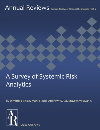 A Survey of Systemic Risk Analytics (Annual Review of Financial Economics Book 4)