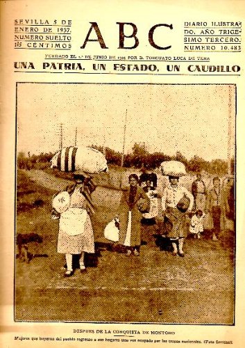 ABC. DIARIO ILUSTRADO. AÃ‘O XXXIII. N. 10483. 5-ENERO-1937.