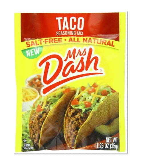 Book Cover Mrs. Dash Seasoning Mix, Taco, 1.25 Ounce (Pack of 12)