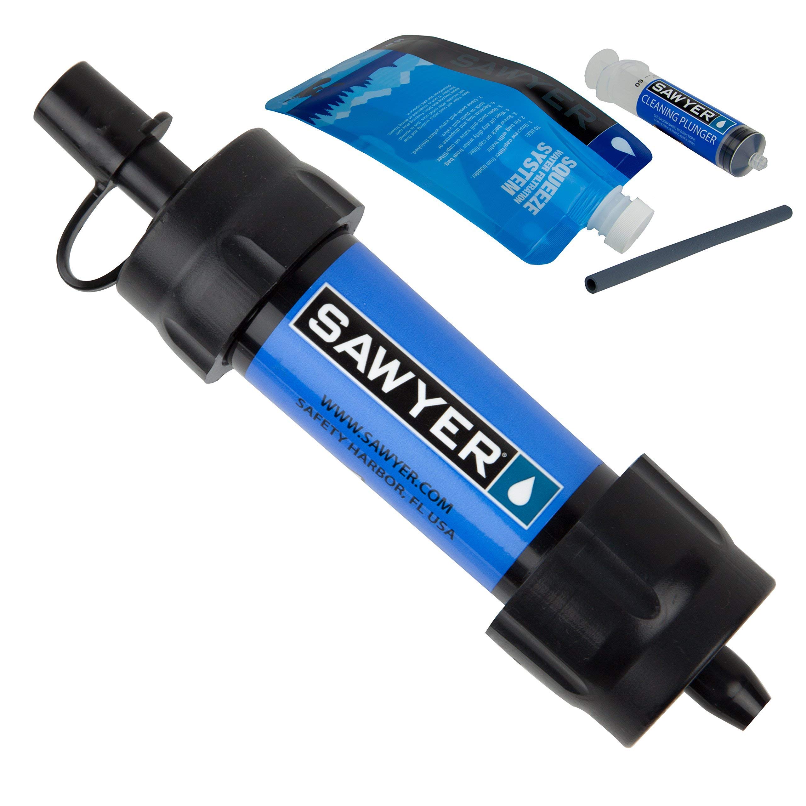 Book Cover Sawyer Products SP128 MINI Water Filtration System, Single, Blue