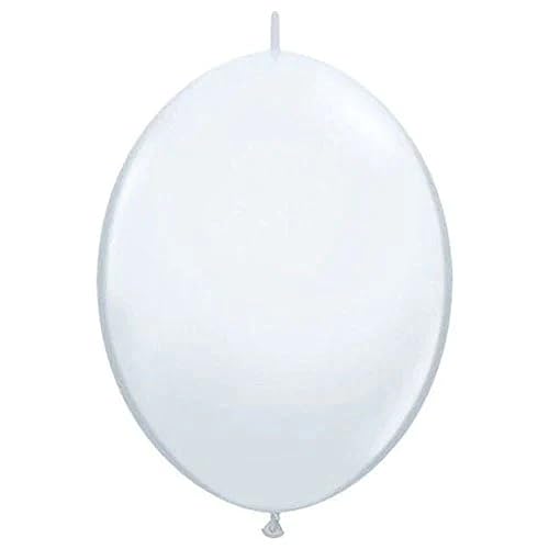 Pioneer Balloon 64151 QUICKLINK - WHITE, 12",