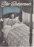 Vintage Crochet Book Star Bedspreads #34 Filet Irish Popcorn Round Square Motifs