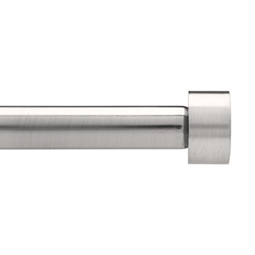 Umbra Cappa Curtain Rod, Includes 2 Matching Finials, Brackets & Hardware, 36 to 72-Inches