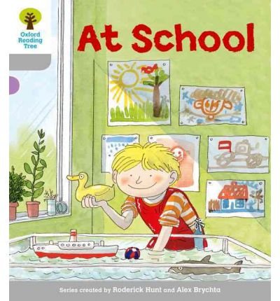 Oxford Reading Tree: Stage 1: Wordless Stories A: at School (Paperback) - Common