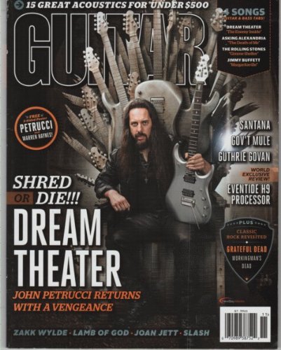 Guitar World 2013 November (COVER: John Petrucci Returns With A Vengeance)