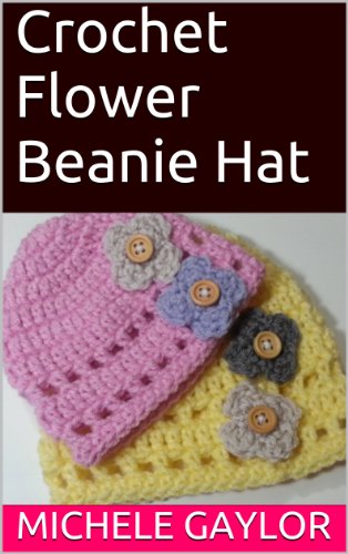 Crochet Flower Beanie Hat