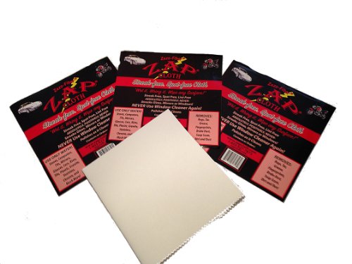 ZAP Cloth Streak Free Cleaning Cloth 3-Pack
