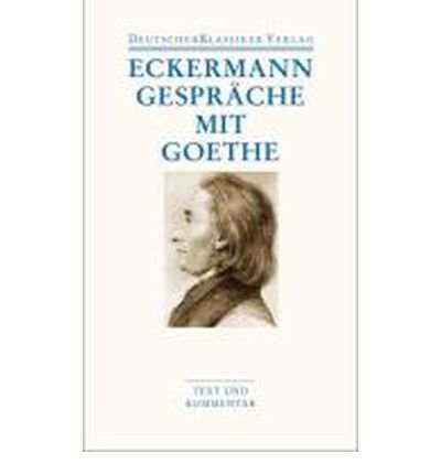 Gespr?che mit Goethe (Paperback)(German) - Common