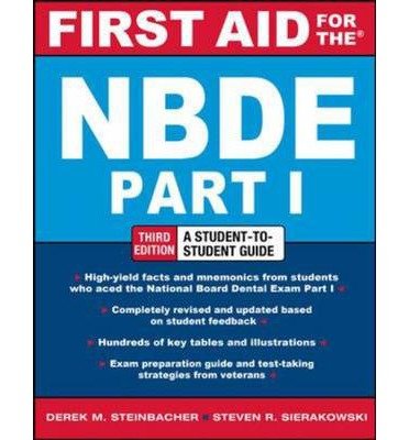 First Aid for the NBDE: Part 1 (First Aid) (Paperback) - Common
