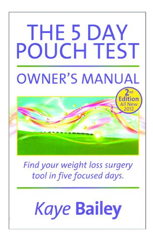 5 Day Pouch Test Owner's Manual