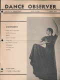 Dance Observer (Vol 6, Nos 3, 4, 6, 8; March, April, June-July, October 1939)