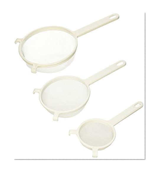 Culina Nylon Mesh Strainer Set of 3 - 4 in., 5½ in. and 7 in.