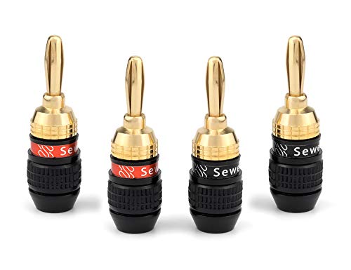 Sewell Direct SW-29863-2 Deadbolt 2-Pair Banana Plugs