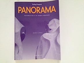 Testing Program PANORAMA Introduccion a la Lengua Espanola Testing Progarm