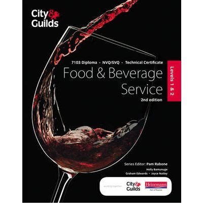 City & Guilds Level 1 and 2 Food and Beverage Service Candidate Handbook (ProActive Hospitality & Catering) (Paperback) - Common