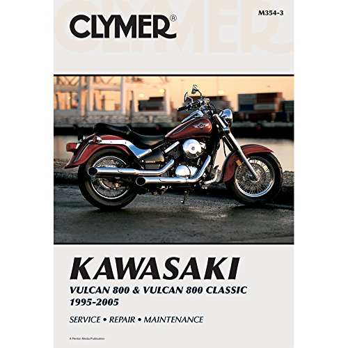 Kawasaki Vulcan 800 & Vulcan 800 Classic, 1995-2005 (clymer Motorcycle Repair Manual) (Paperback) - Common