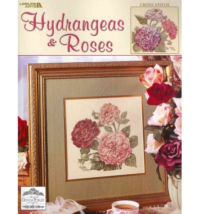 Hydrangeas & Roses: Cross Stitch (Paperback) - Common