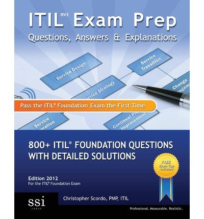 Itil V3 Exam Prep Questions, Answers, & Explanations: 800+ Itil Foundation Questions with Detailed Solutions (Paperback) - Common