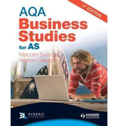 [ Aqa Business Studies For As (Surridge & Gillespie) ] By Gillespie, Andrew ( Author ) Mar-2011 [ Paperback ] AQA Business Studies for AS (Surridge & Gillespie)