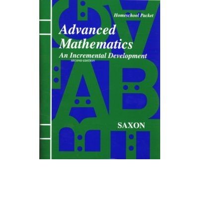 Book Cover Advanced Math 2e Answer Key & Tests (Saxon Advanced Math) (Paperback) - Common