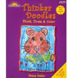 Thinker Doodles, Half 'n-Half Animals Book A1: Think, Draw, & Color Grades K-1 (Paperback) - Common