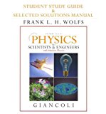 Physics for Scientists and Engineers with Modern Physics: Student Study Guide and Selected Solutions Manual v. 2 & 3, Chapters 21-44 (Paperback) - Common
