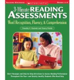 3-Minute Reading Assessments: Grades 1-4: Word Recognition, Fluency, & Comprehension (Scholastic Teaching Strategies) (Paperback) - Common