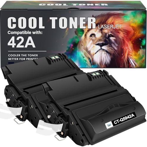 Cool Toner 2 Packs Compatible for TN-2420 TN2420 (With Chip) Toner Cartridge Replacement for Brother HL-L2350DW L2310D L2357DW, MFC-L2710DN L2710DW L2730DW L2750DW,DCP-L2510D L2530DW Printer
