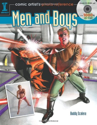 Comic Artist's Photo Reference: Men and Boys [Paperback] [2008] (Author) Buddy Scalera, Amy Jeynes, Rodolfo Migliari, David Hahn, Rafael Kayanan, Mike Lilly, Mark Smylie
