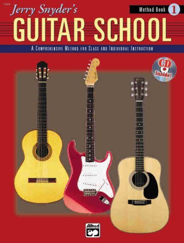 Jerry Snyder's Guitar School, Method Book 1 (Book & Cd) [Paperback] [July 1998] (Author) Jerry Snyder