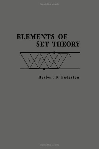 Elements of Set Theory [Hardcover] [1977] (Author) Herbert B. Enderton