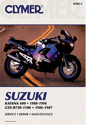 Clymer Suzuki Katana 600 1988-1996, Gsx-R750-1100, 1986-1987 (Clymer Motorcycle Repair) [Paperback] [2001] (Author) Ed Scott