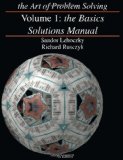The Art of Problem Solving, Volume 1: The Basics Solutions Manual [Paperback] [2006] (Author) Sandor Lehoczky, Richard Rusczyk