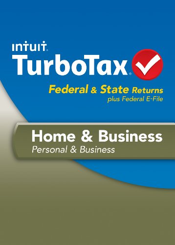 Book Cover [Old Version] TurboTax Home and Business Mac Fed + e-file + State 2013