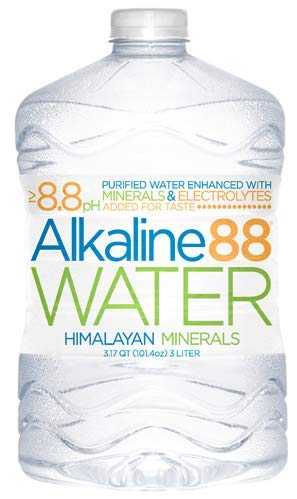 Book Cover Alkaline 88 Bottled Water, 3-Liter (Pack of 4)