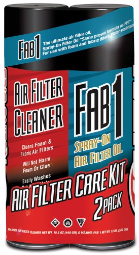 Maxima Racing Oils 70-799202-2PK Air Filter Maintenance Aerosol Combo Kit, (Pack of 2)