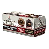 Pine Mountain First Alert Creosote Buster Chimney Cleaning Safety Firelog, 1 Log (4152501500) Creosote Reducing Chimney Sweep Log for Cleaning Fireplace & Woodstove Safety and Cleaning