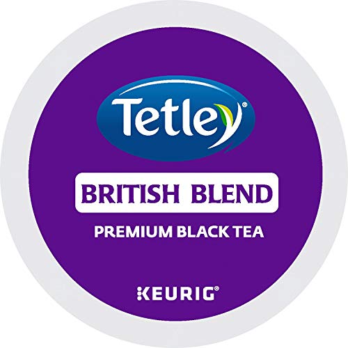 Book Cover Tetley K-Cup Portion Pack for Keurig Brewers, British Blend, 24 Count