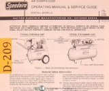 Dayton Air Compressor, All Models, Operations and Service Manual
