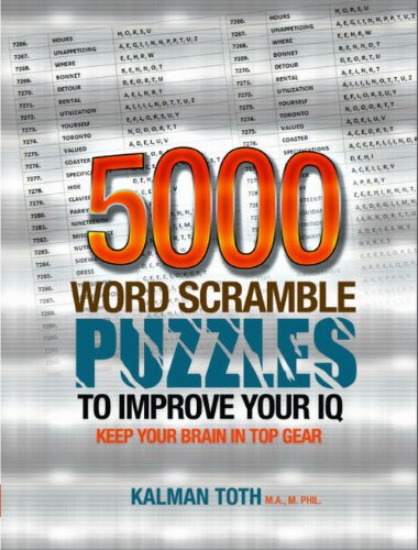 5000 Word Scramble Puzzles to Improve Your IQ