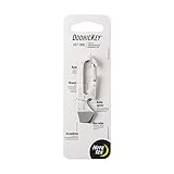 Carabiner Key Clip,Silver,1-11/16 in