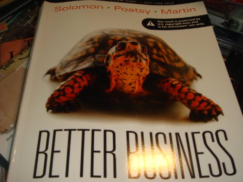 Better Business (3rd Edition Instructor Edition)