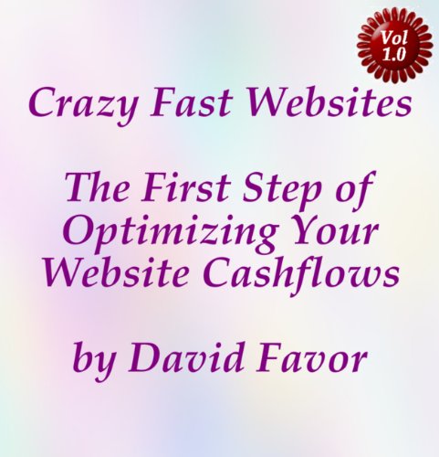 Crazy Fast Websites, The First Step of Optimizing Your Website Cashflows